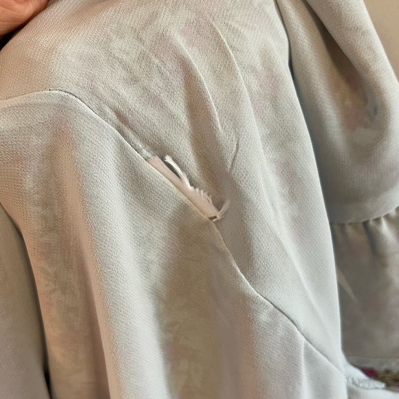 Astr the Label Floral Asymmetric Ruffle Puff Sleeve Shirred Mini Dress - Picture 9 of 17